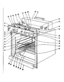 Oven assembly section