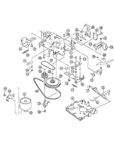 Cassette deck mechanism 51214