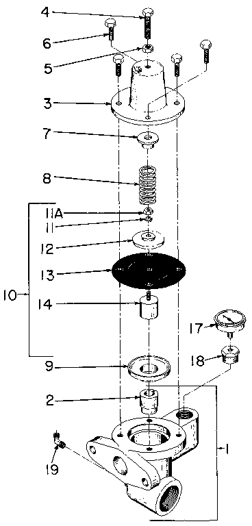 Multi-stage jet pump pressure regulator