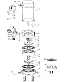 Motor and pump assembly