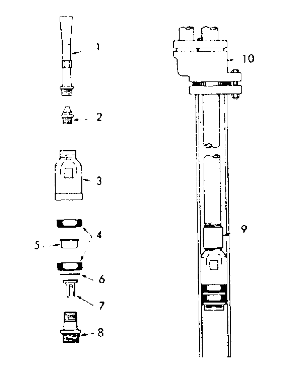 Single pipe jets