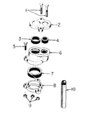 Sears vertical casing adapters