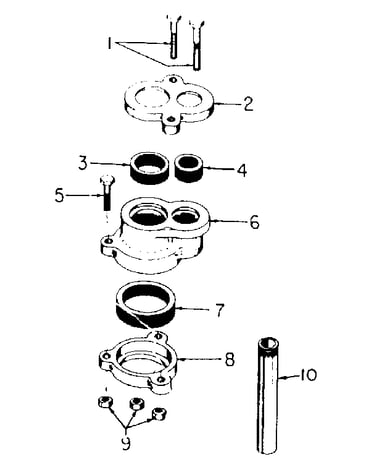 Sears vertical casing adapters