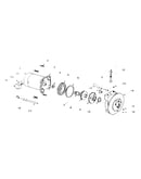 Motor and pump assembly