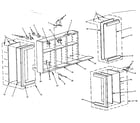 Sears 490361 unit parts diagram