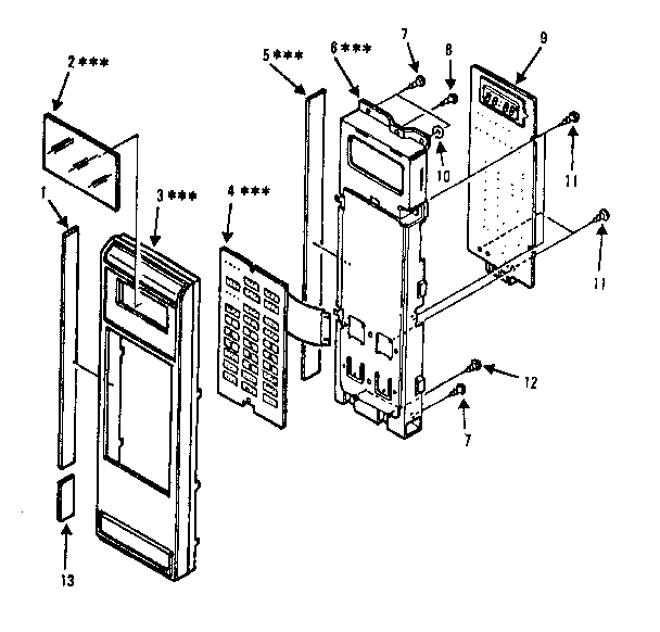 CONTROL PANEL PARTS