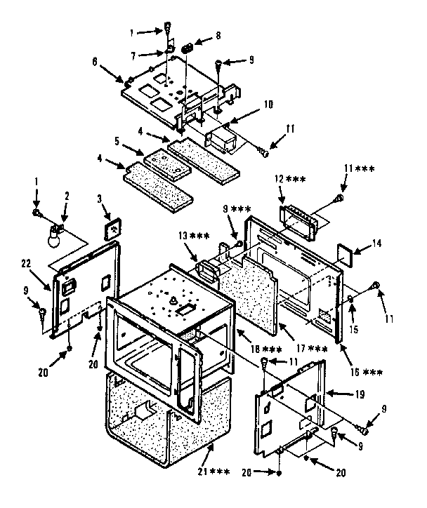 Cavity parts-a