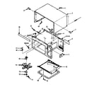 Kenmore 5658721380 cabinet parts diagram