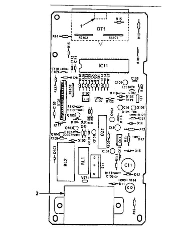 Power and control circuit board