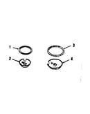 Optional porcelain pan and chrome ring kit no. 8068400
