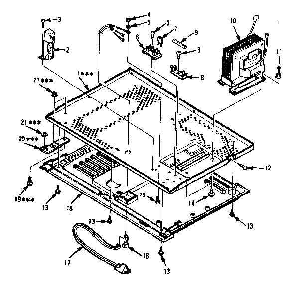 MICROWAVE PARTS