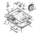 Kenmore 5678721380 microwave parts diagram