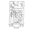 Kenmore 5678721480 power and control circuit board diagram