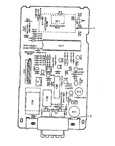 Power and control circuit board