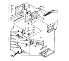 Kenmore 1068760580 air flow and control parts diagram