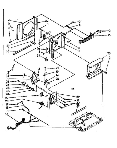 Air flow and control parts