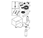 Kenmore 1068760580 optional parts diagram