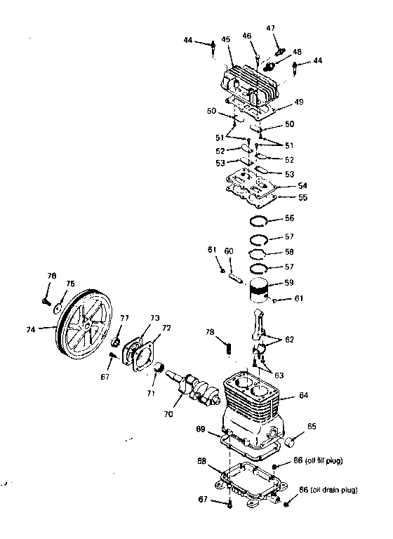 Compressor pump
