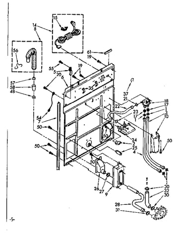 Rear panel