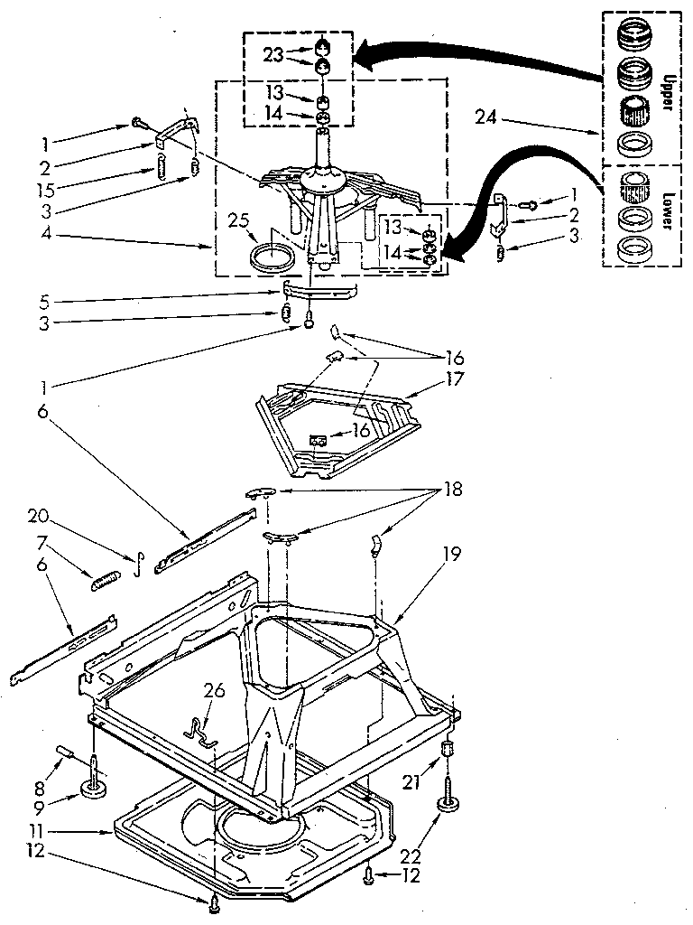 Machine base