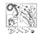 Kenmore 1162645280 hose and attachment diagram