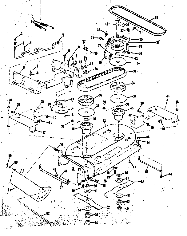 MOWER HOUSING