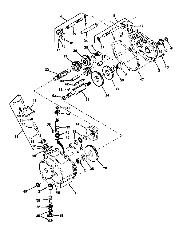 TRANSMISSION ASSEMBLY PART NUMBER 794040C