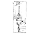 Kenmore 11082405100 brake and drive tube diagram