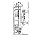 Kenmore 11082405100 gearcase parts diagram