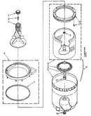 Agitator, basket and tub parts