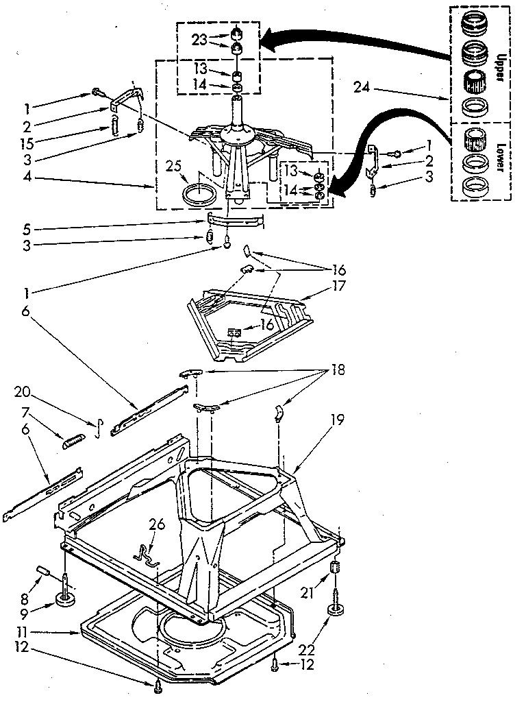 Machine base
