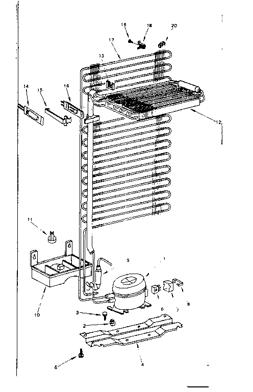 Cooling unit parts