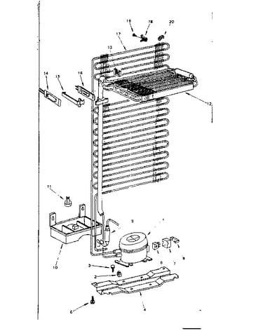 Cooling unit parts