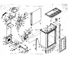 Kenmore 758740800 functional replacement parts diagram