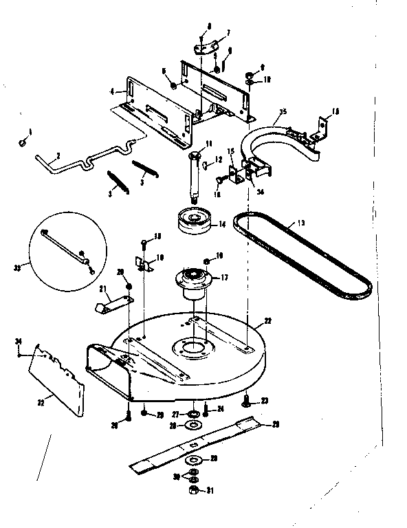 MOWER HOUSING