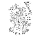 Craftsman 13196400 drive assembly diagram