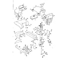 Craftsman 13196451 grill and seat assembly diagram