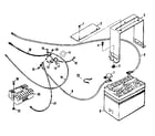 Craftsman 13196350 wire assembly and battery diagram