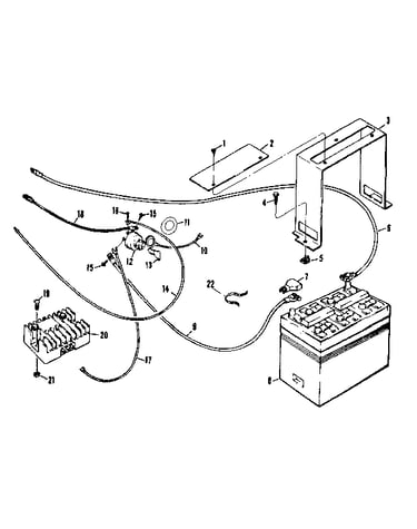 Wire assembly and battery