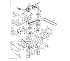 Craftsman 13196501 mower housing diagram