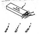 Kenmore 9114638791 wire harnesses and options diagram