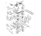 Craftsman 13196600 mower housing diagram