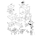 Craftsman 13196270 engine and grill diagram