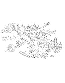 Main frame and wheel assembly