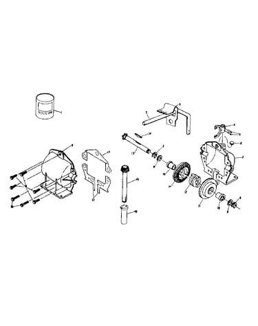 Gear case assembly