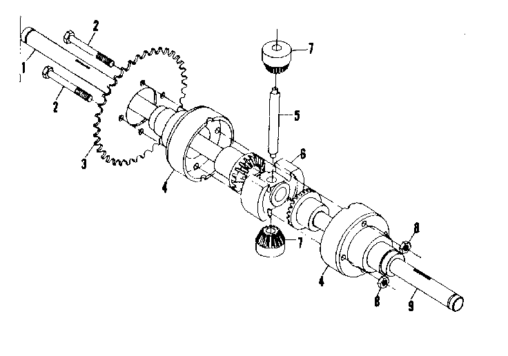Differential and axle assembly