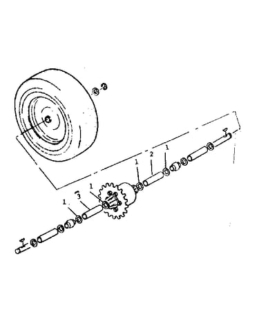 Spacer kit - part no. 62714