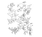 Craftsman 13196412 seat and grill assembly diagram