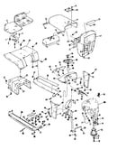 Seat and grill assembly