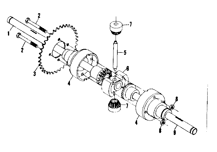 Differential and axle assembly